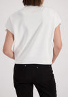 Monari Button-Down Stand Up Collar Jacket, White