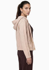 Monari Hooded Knit Jacket, Beige
