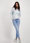 Monari Graphic Print Hoodie, Grey