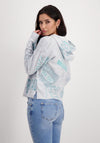 Monari Graphic Print Hoodie, Grey