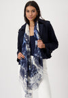 Monari English Garden Print, Navy
