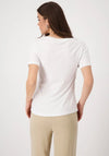 Monari Woman Graphic Print T-Shirt, White