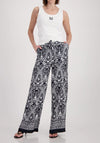 Monari Ribbed with Detail Tank Top, White