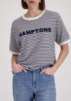 MONARI T-SHIRT STRUKTURRINGLE