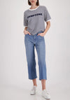 MONARI T-SHIRT STRUKTURRINGLE