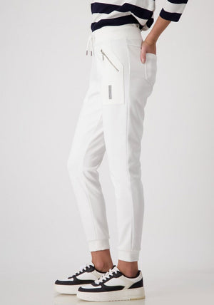 Monari Cuffed Jogger Bottoms, Off White