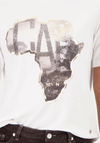 Monari Africa Print T-Shirt, White