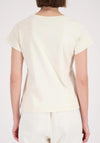 Monari Car Graphic Print T-Shirt, Cream