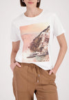 Monari Landscape Print T-Shirt, White