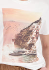 Monari Landscape Print T-Shirt, White