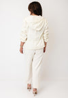Monari Lightweight Zip Front Raincoat, Cream
