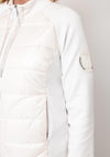 Monari Padded Contrast Jacket, Cream