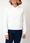 Monari Sweatshirt With Hood, White