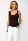 Monari Basic Vest Top, Brown