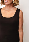 Monari Basic Vest Top, Brown