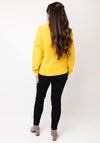 Monari Round Neck Cotton Jumper, Yellow