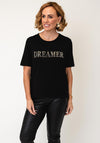 Monari Dreamer Rhinestone T-Shirt, Black