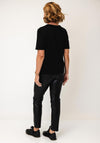 Monari Dreamer Rhinestone T-Shirt, Black