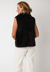 Monari Faux Fur Gilet, Brown