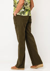 Monari Wide Leg with Patch Pocket Detail Trousers, Green