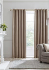 Laurence Llewelyn Bowen Montrose Blackout Eyelet Curtains, Linen
