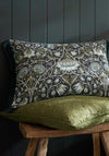 Morris & Co. Ashley Wilde 40x60cm Floral Cushion, Blue