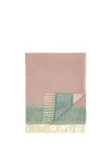 Morris & Co Strawberry Thief Severne Throw 130x170cm, Cochineal Pink