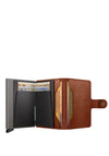 Secrid Texano Mini Wallet, Saddle Brown