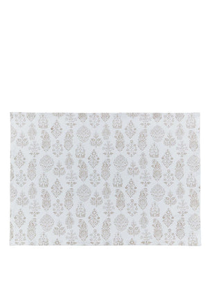 Murmur Aria Paisley Print Placemat, Beige