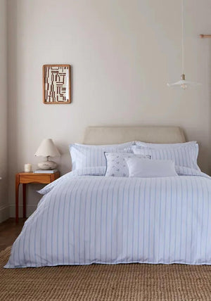 Murmur Juno Striped Duvet Set, Ballintoy Blue