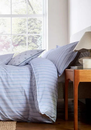 Murmur Juno Striped Duvet Set, Ballintoy Blue