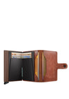 Secrid Mini Wallet, Vintage Cognac-Brown