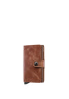 Secrid Mini Wallet, Vintage Cognac-Brown