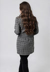 My Soul Jersey Zip Front Bubble Jacket, Grey