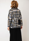 My Soul Geometric Print with Pocket Detail Top, Multi Coloured