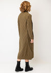My Soul Bubble Textured Midi Dress, Green