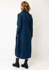 My Soul Bubble Textured Midi Dress, Blue
