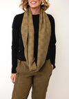 My Soul Textured Loop Scarf, Green