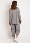 My Soul Taffeta Trim Jersey Jacket, Sand