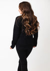My Soul Textured Geometric Jacket, Black