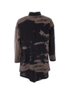 My Soul Acid Long Sleeve Shirt, Black & Brown
