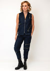 My Soul V-Neckline Waistcoat, Blue