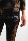 My Soul Abstract Print Leggings, Multi