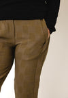 My Soul Bubble Texture Cropped Trousers, Green