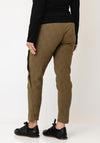 My Soul Bubble Texture Cropped Trousers, Green