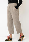 My Soul Cropped Wide Leg Trousers, Beige