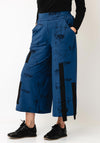 My Soul Printed Wide Leg Culottes, Blue