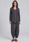 My Soul Check Bubble Jacket, Black
