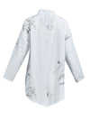 My Soul Doodle Print Asymmetric Shirt, White