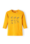 Name It Baby Boy Otio Long Sleeve Top, Inca Gold